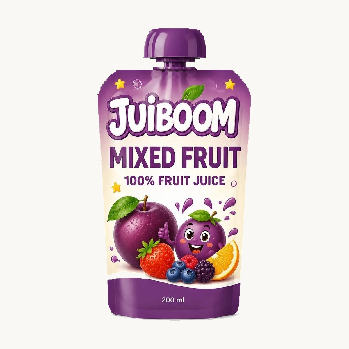 JUIBOOM 200 ml Karışık Meyve %100 meyve suyu - ürün görseli
