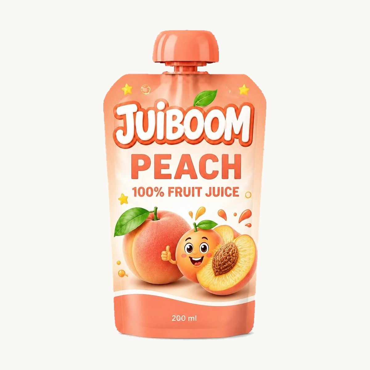 JUIBOOM 200 ml Şeftali %100 meyve suyu - ürün görseli