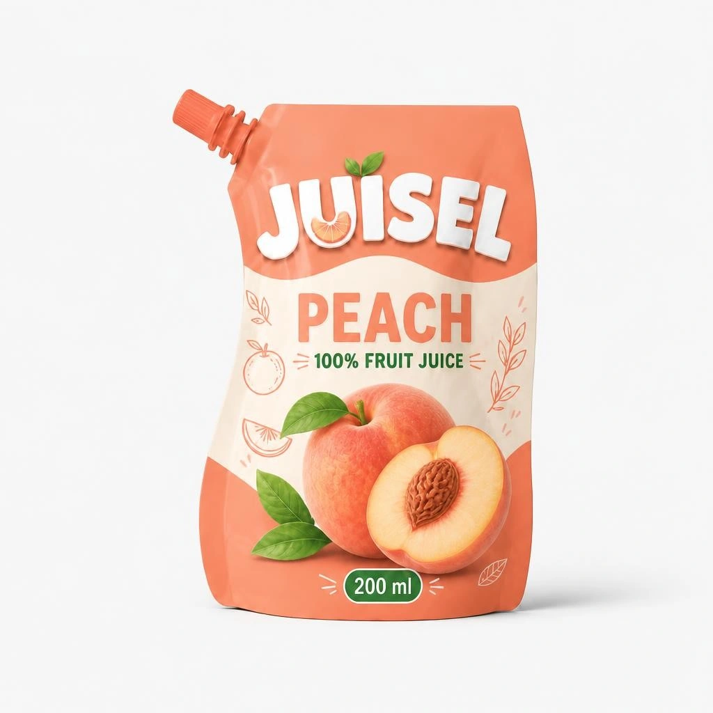 JUISEL 200 ml Şeftali %100 meyve suyu - ürün görseli