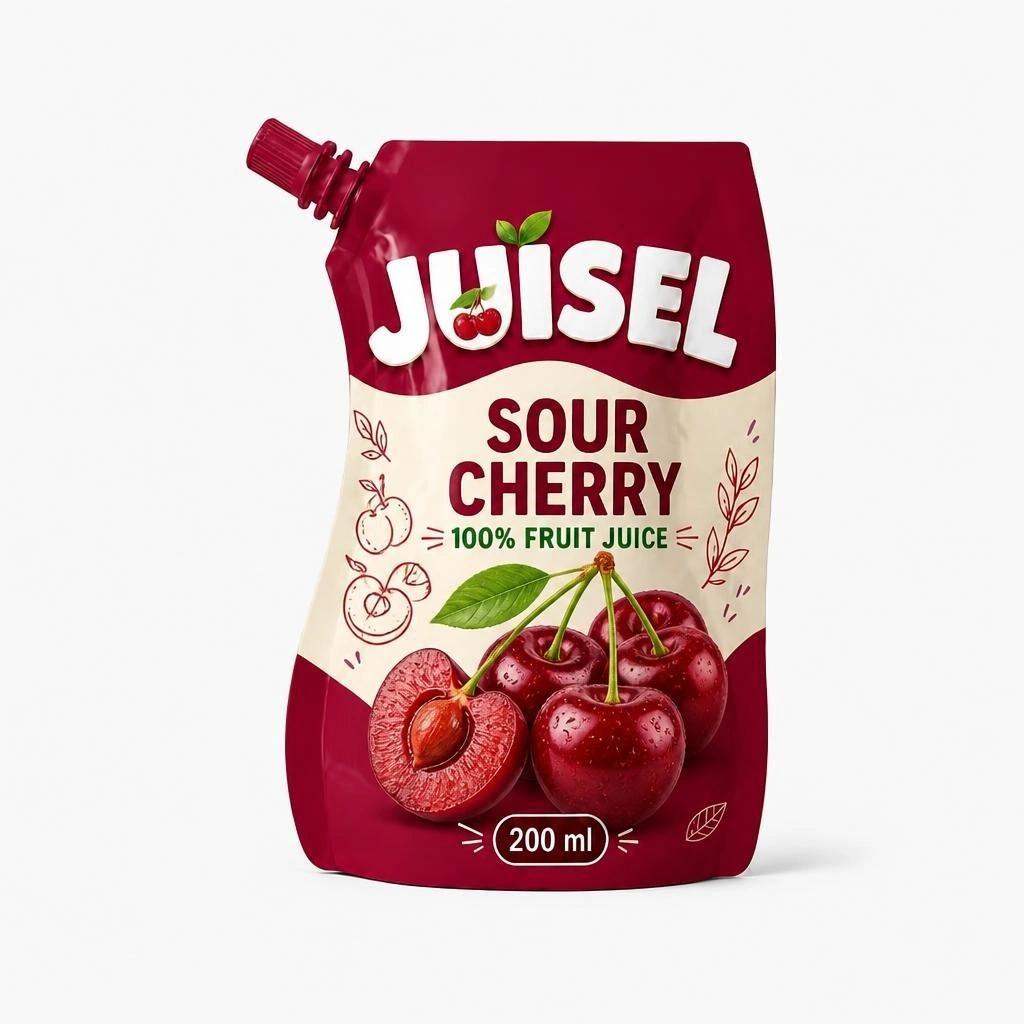 JUISEL 200 ml Vişne %100 meyve suyu - ürün görseli